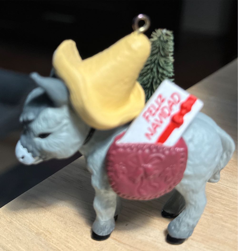 Feliz Navidad - Burro - Feliz Navidad (Feliz Navidad) ornament collectible - Main Image 3