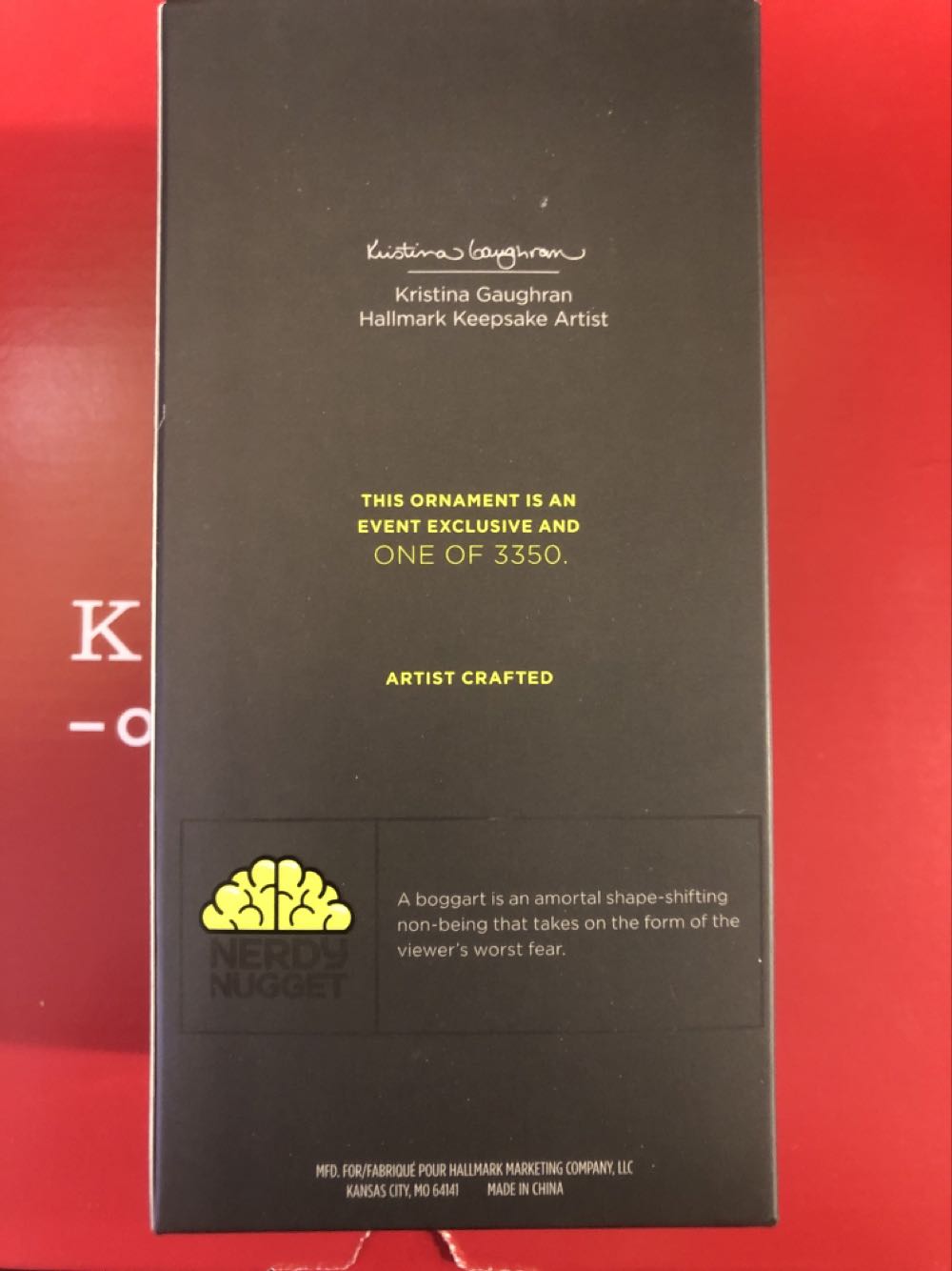 Professor Boggart Snape - Keepsake (Harry Potter) ornament collectible - Main Image 2