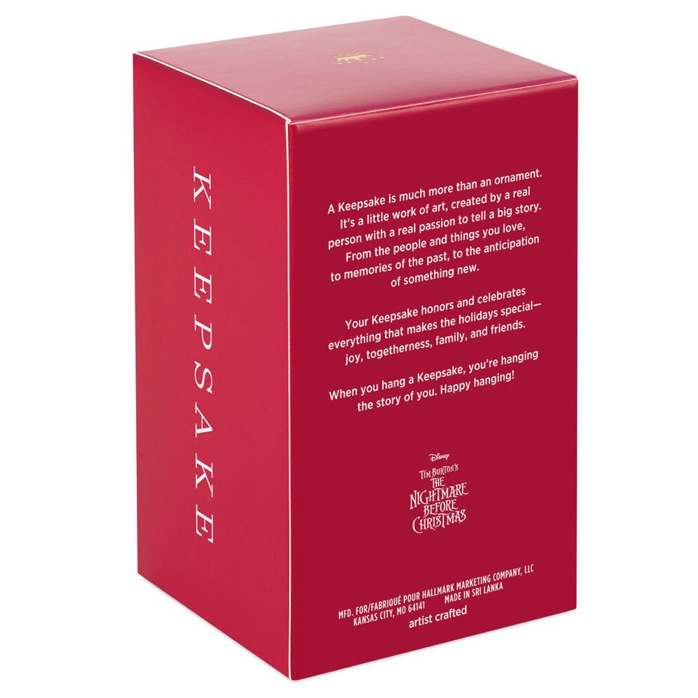 Nightmare Before Christmas 2021 Miniature Pumpkin King tree topper - The Nightmare Before Christmas (Nightmare Before Christmas (Tim Burton)) ornament collectible [Barcode 763795659616] - Main Image 3