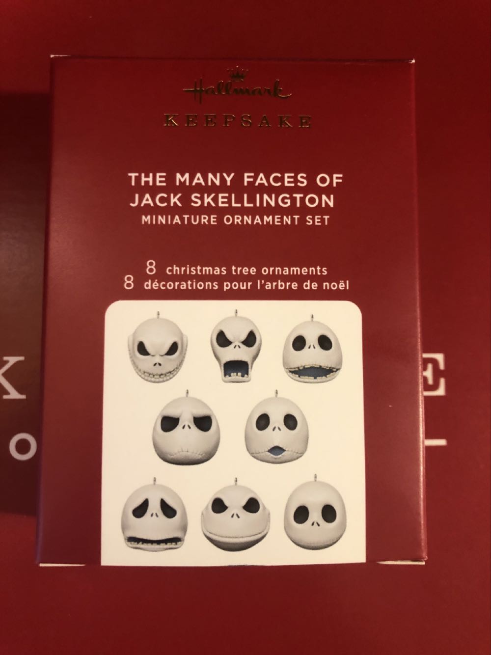 The Many Faces Of Jack Skellington - Disney The Nightmare Before Christmas Collection (The Nightmare Before Christmas) ornament collectible [Barcode 763795659739] - Main Image 1