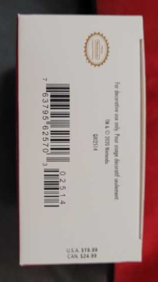 Nintendo: NES Console 2020 - NES Console (Nitendo Entertainment System) ornament collectible [Barcode 763795625703] - Main Image 4