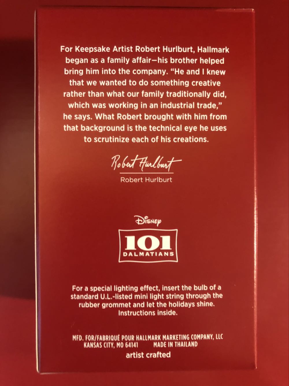 Kanine Krunchies - Disney 101 Dalmatians (Disney) ornament collectible [Barcode 763795554126] - Main Image 2