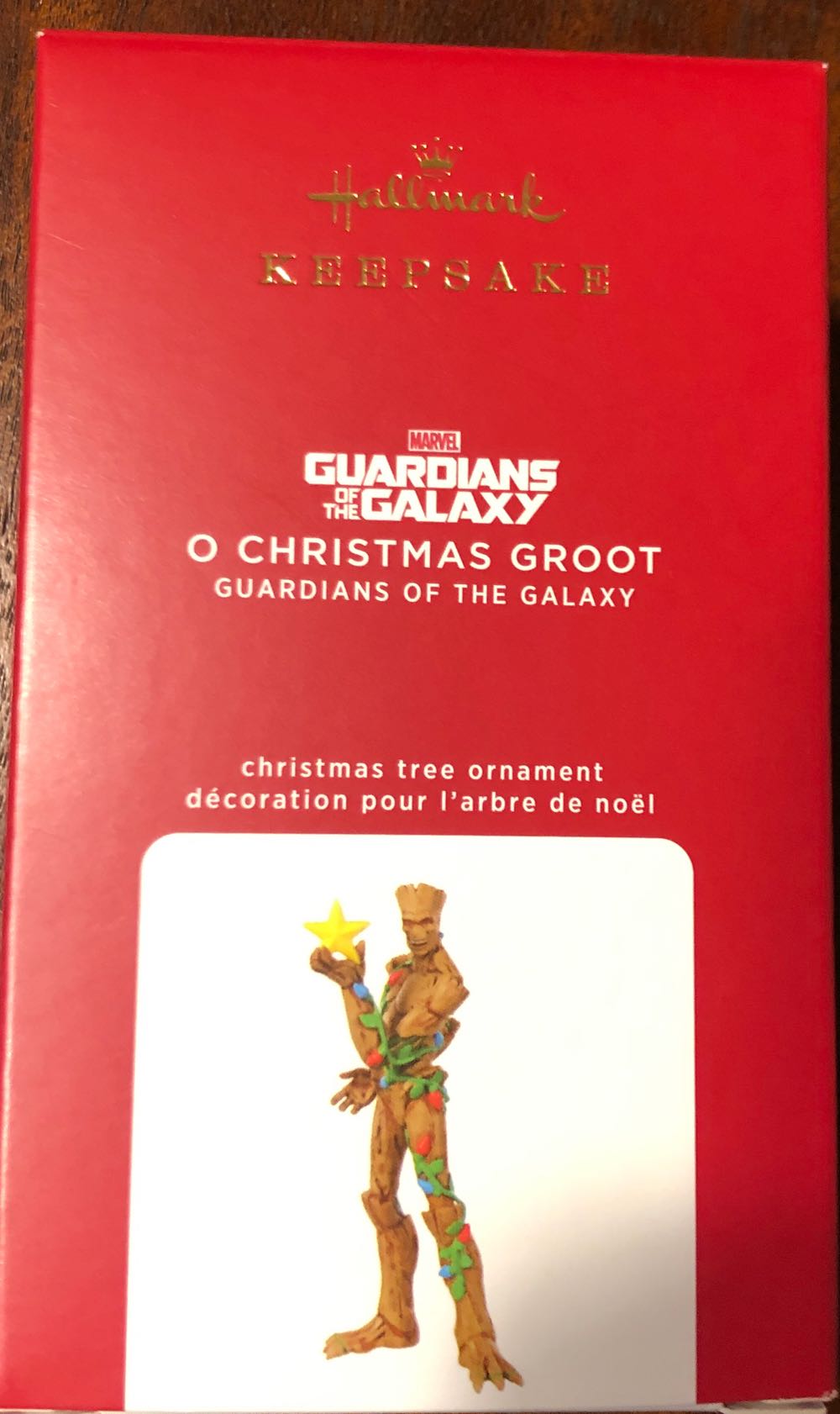 O Christmas Groot - Marvel (Guardians Of The Galaxy) ornament collectible [Barcode 763795615223] - Main Image 3