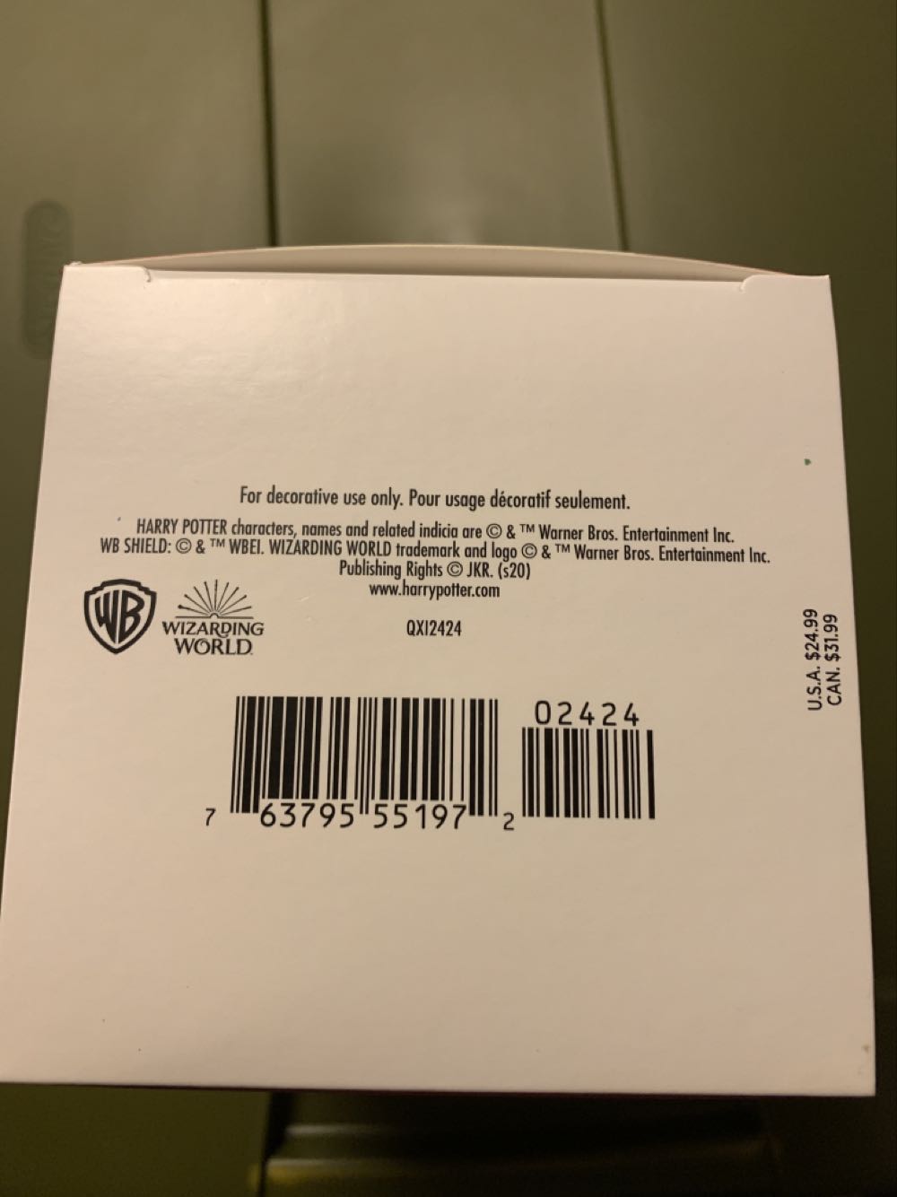 Hagrid’s Hut - Harry Potter (Movies) ornament collectible [Barcode 763795551972] - Main Image 3