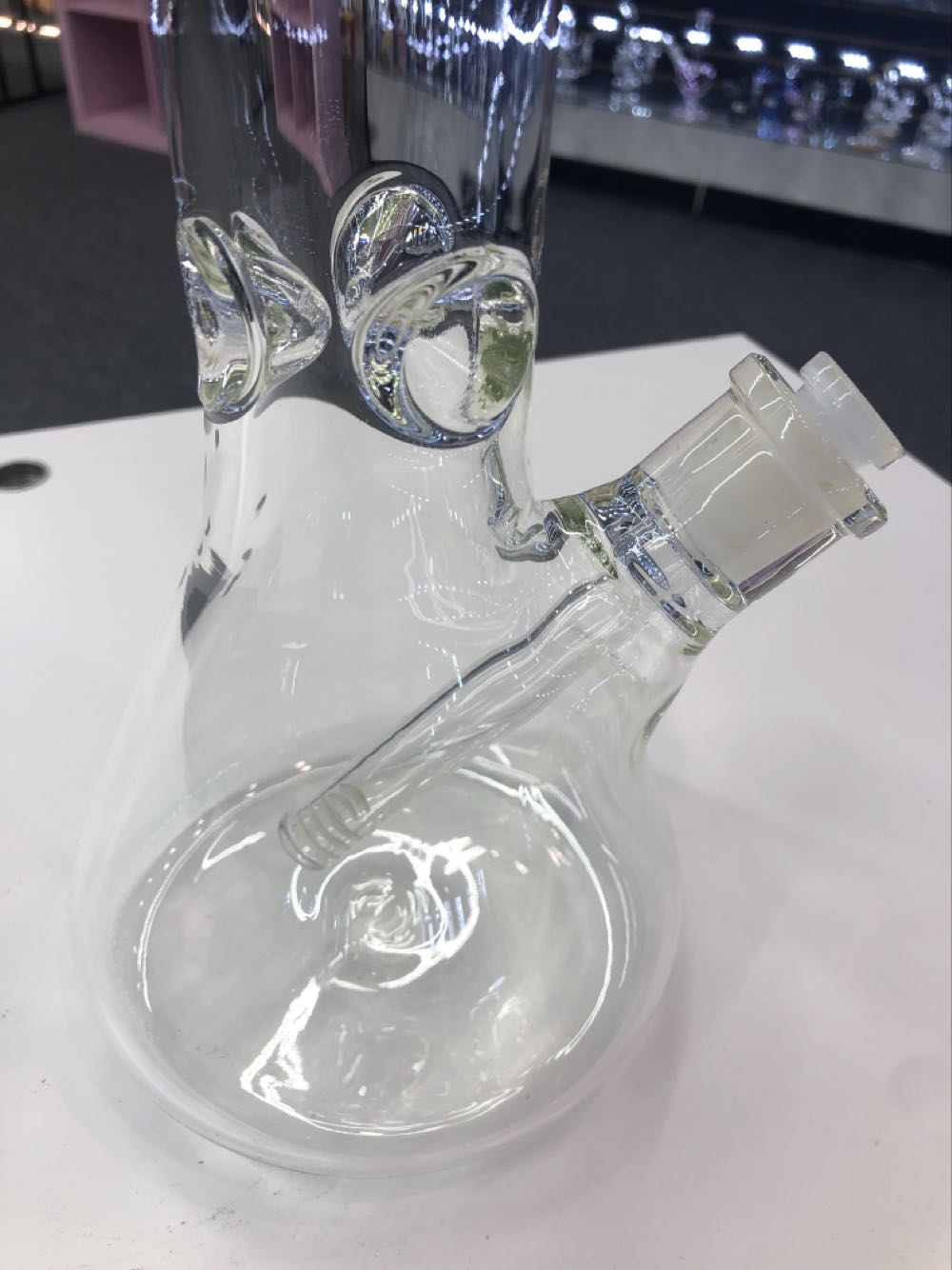 CLEAR BEAKER  (Clear 9mm) ornament collectible - Main Image 2