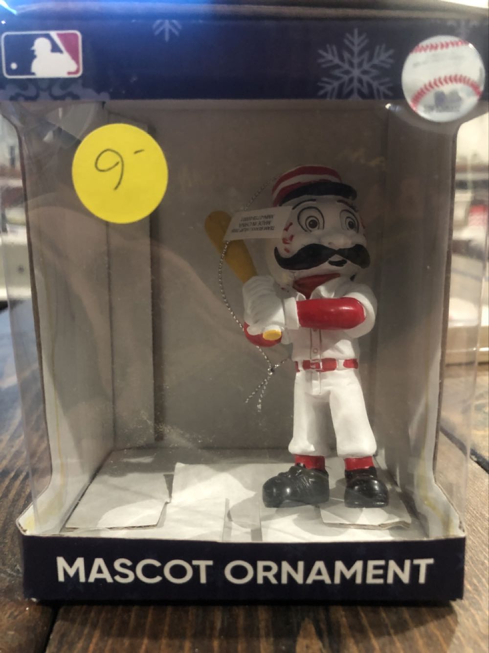 Medium-Large Red Ball With Reindeer