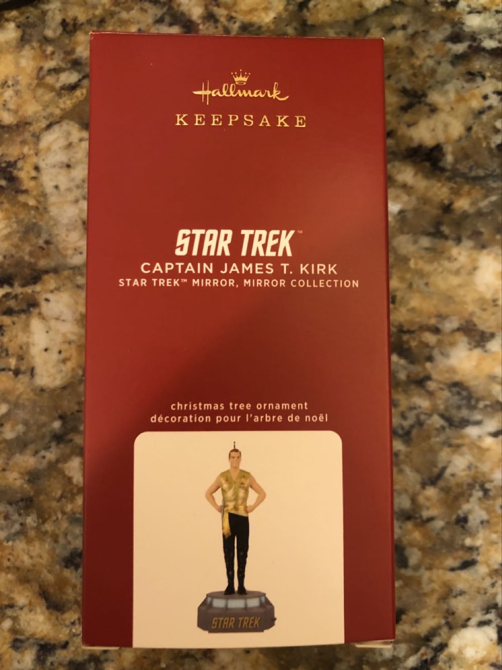Star Trek Keepsake - Captain James T. Kirk (Mirror, Mirror) Ornament - Star Trek: Mirror Universe (Star Trek: The Original Series) ornament collectible [Barcode 763795615261] - Main Image 1