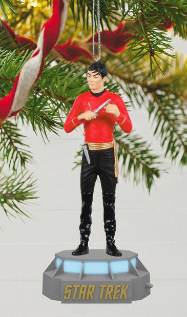 Star Trek Lieutenant Hikaru Sulu - Mirror, Mirror Collection (Star Trek - The Original Series) ornament collectible [Barcode 763795615605] - Main Image 3