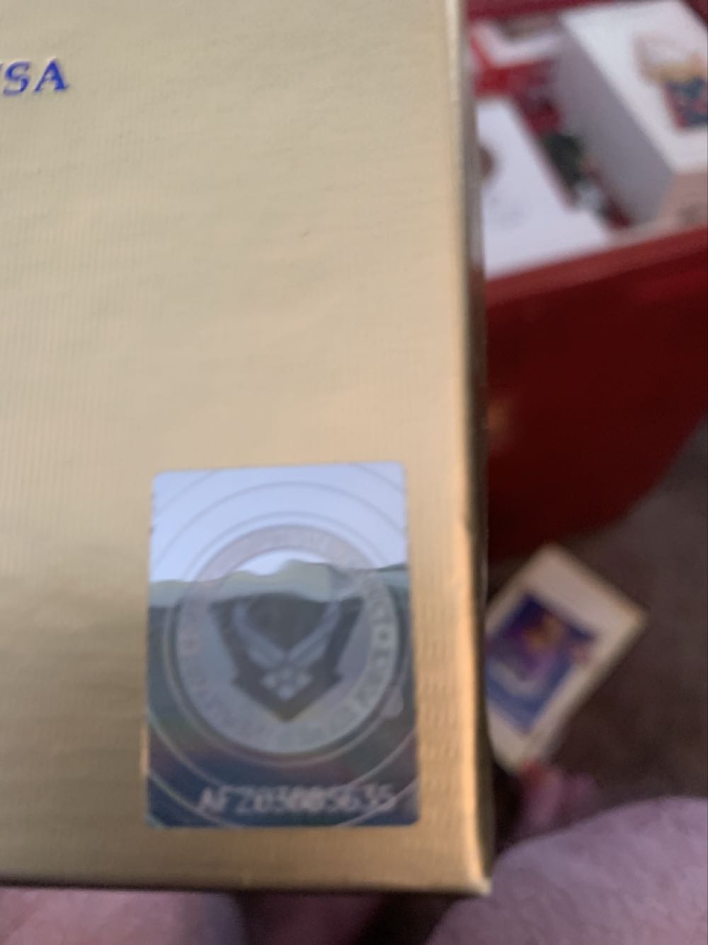 Air Force Ornament  ornament collectible [Barcode 607673] - Main Image 2