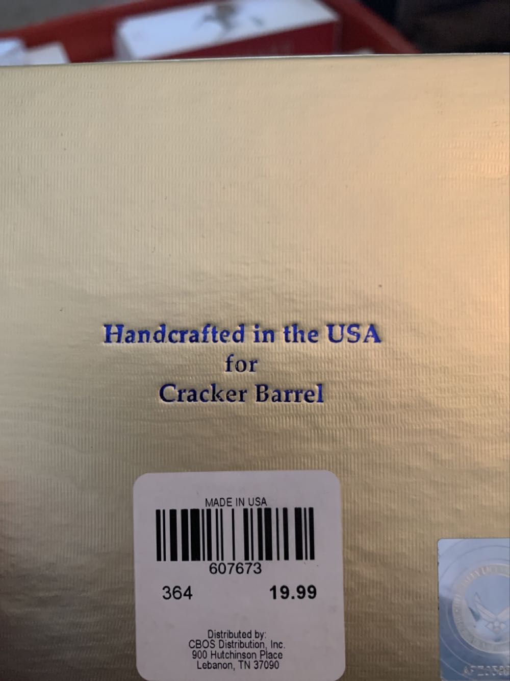 Air Force Ornament  ornament collectible [Barcode 607673] - Main Image 3