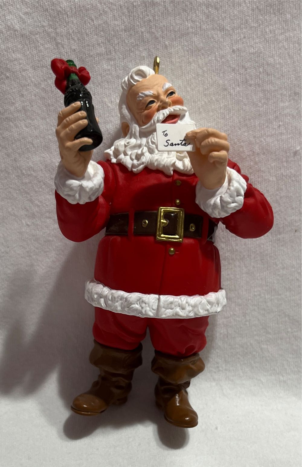 Santa: Welcome Guest - Coca Cola (Santa) ornament collectible [Barcode 015012284775] - Main Image 3