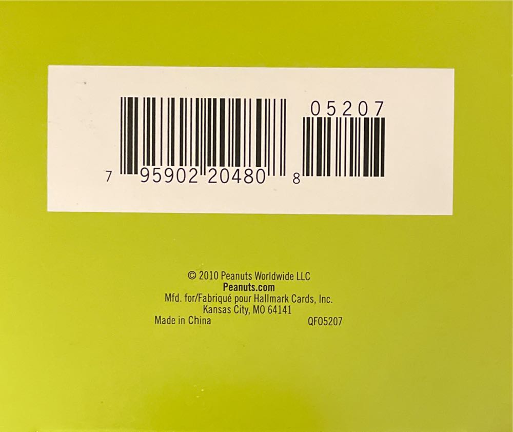 Halloween: Peanuts Gang - The Great Pumpkin’s Visit 2011 - Peanuts Gang Halloween (Halloween) ornament collectible [Barcode 795902204808] - Main Image 3