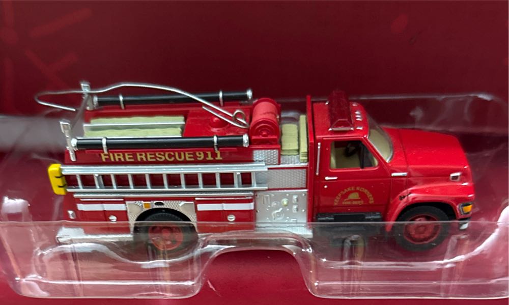 1996 Ford F-800 Fire Engine - Fire Brigade (Firetrucks) ornament collectible [Barcode 763795614882] - Main Image 4