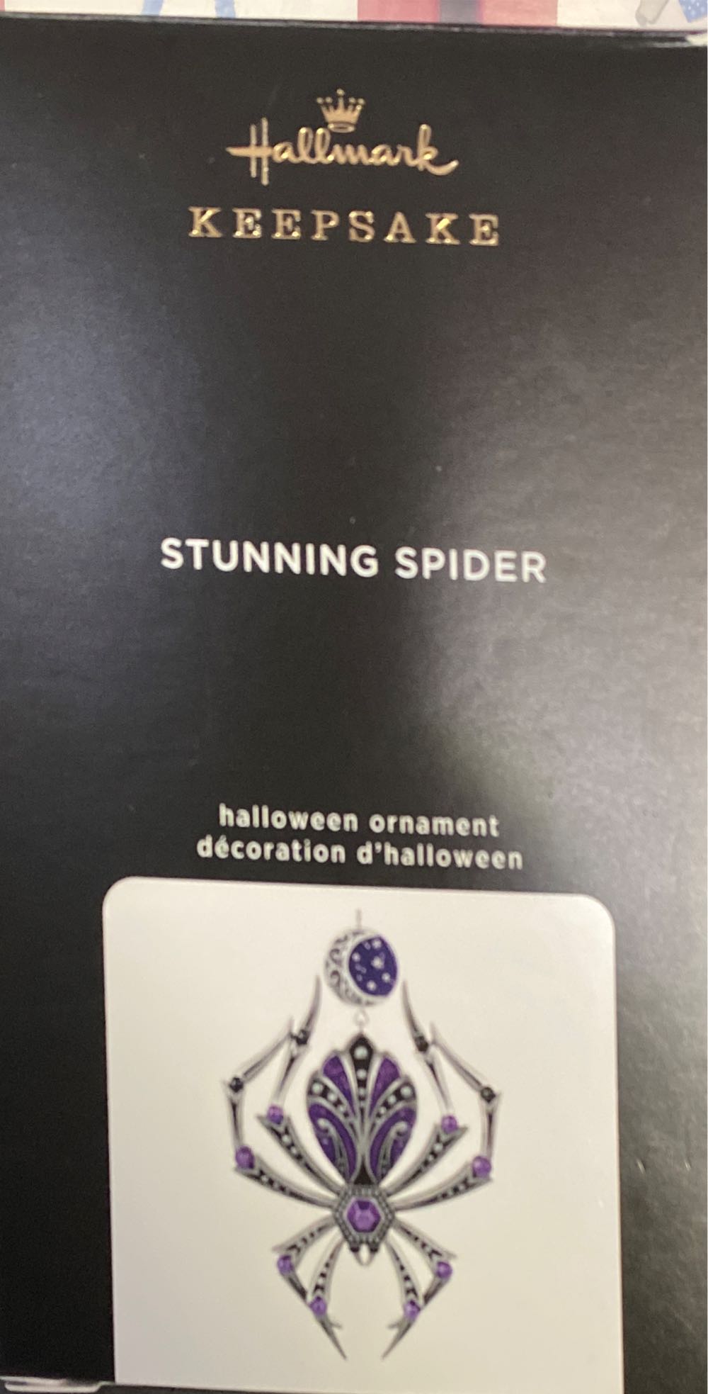 Stunning Spider - Halloween (Halloween) ornament collectible [Barcode 763795600861] - Main Image 2