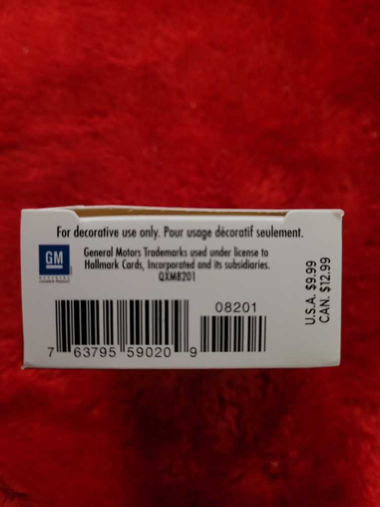 #3 1969 Chevrolet Camaro - Lil’ Classic Cars (Miniature) ornament collectible [Barcode 763795590209] - Main Image 4