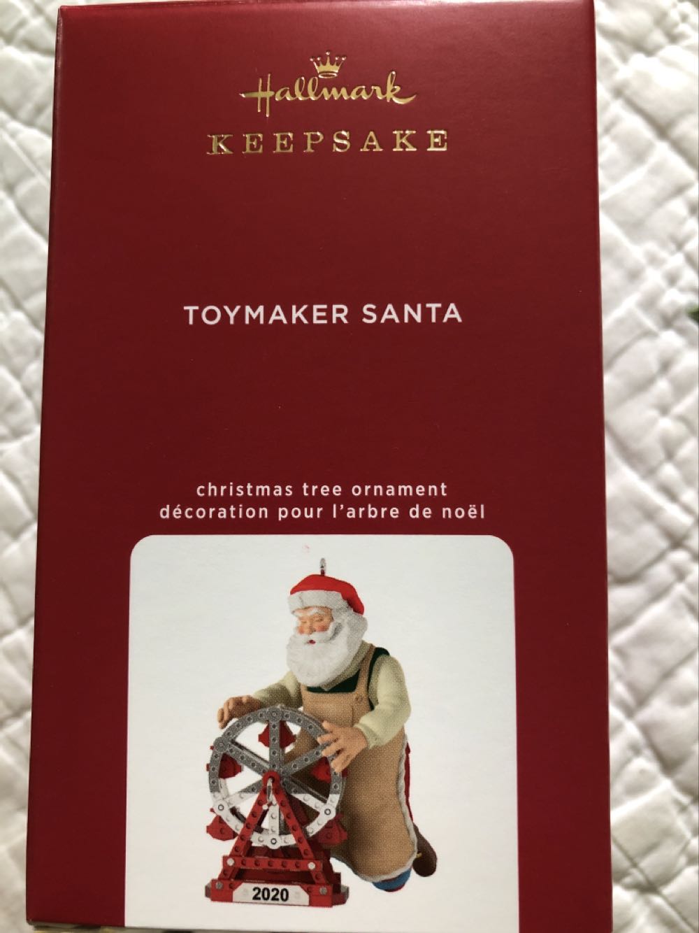 Toymaker Santa 21 - Ferris Wheel - Toymaker Santa (Santa) ornament collectible [Barcode 763795551842] - Main Image 1
