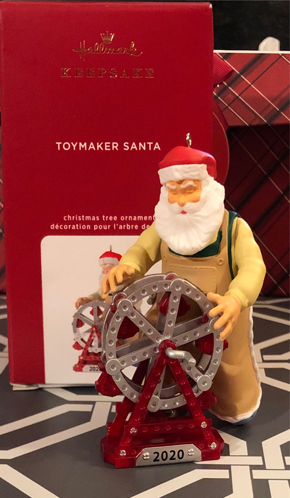 Toymaker Santa 21 - Ferris Wheel - Toymaker Santa (Santa) ornament collectible [Barcode 763795551842] - Main Image 4
