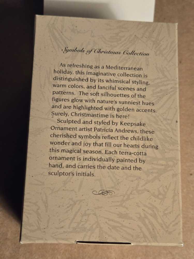 Symbols Of Christmas Jolly Santa - Symbols Of Christmas (Santas) ornament collectible [Barcode 015012284317] - Main Image 2