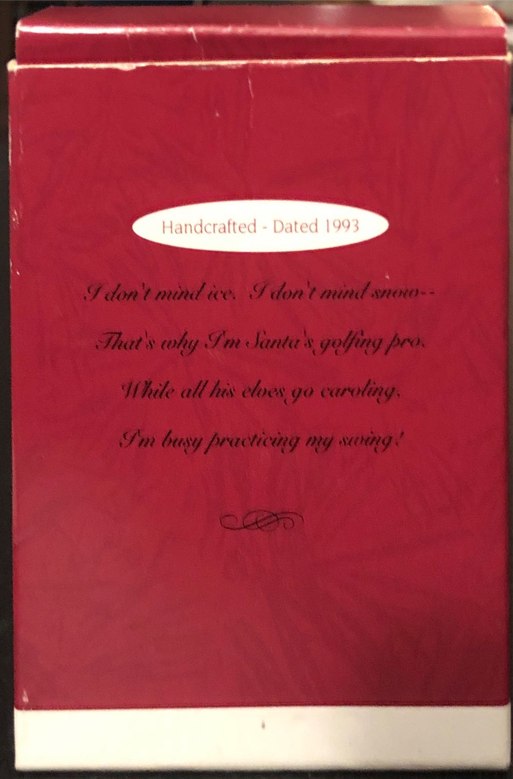 Putt Putt Penguin - Sports (Golf) ornament collectible [Barcode 015012031447] - Main Image 2