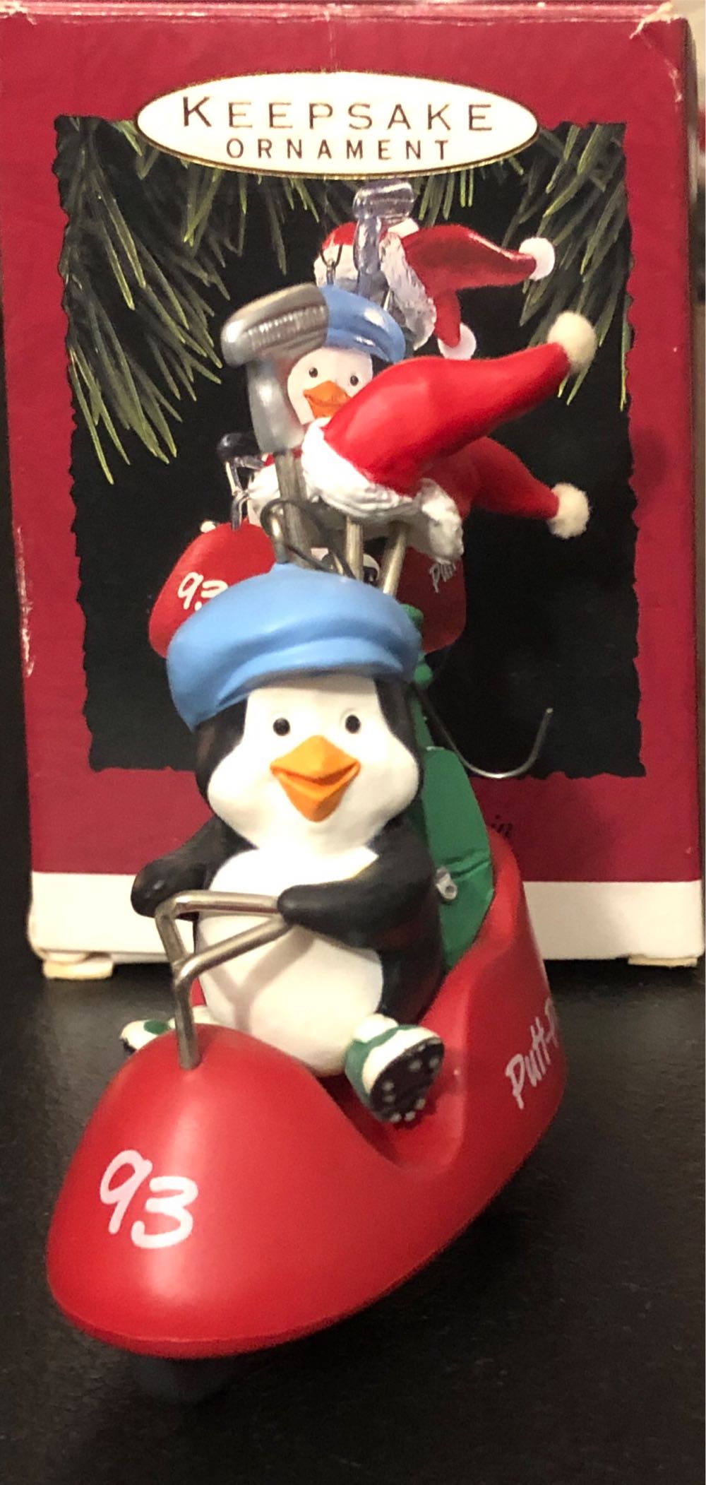 Putt Putt Penguin - Sports (Golf) ornament collectible [Barcode 015012031447] - Main Image 4