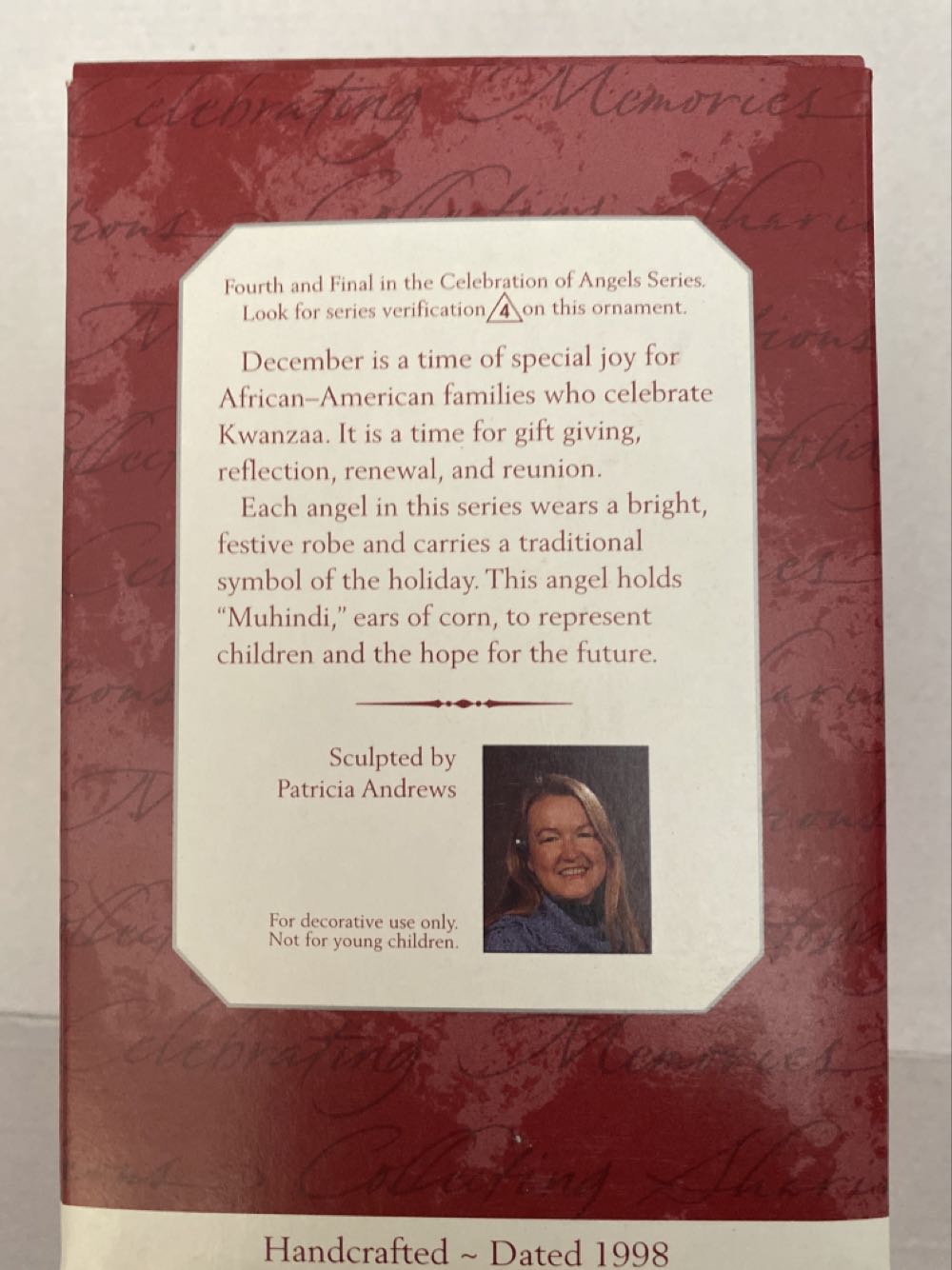 Angel A Celebration Of Angels 4 - A Celebration Of Angels (Angels) ornament collectible [Barcode 015012432213] - Main Image 2