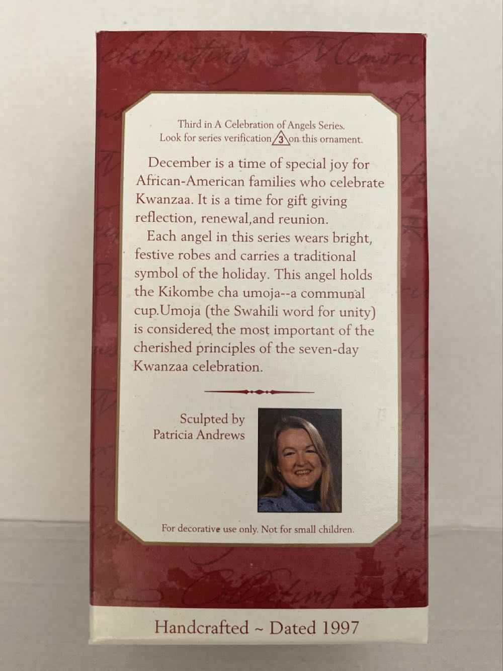 Angel A Celebration Of Angels 3 - A Celebration Of Angels (Angels) ornament collectible [Barcode 015012372755] - Main Image 2