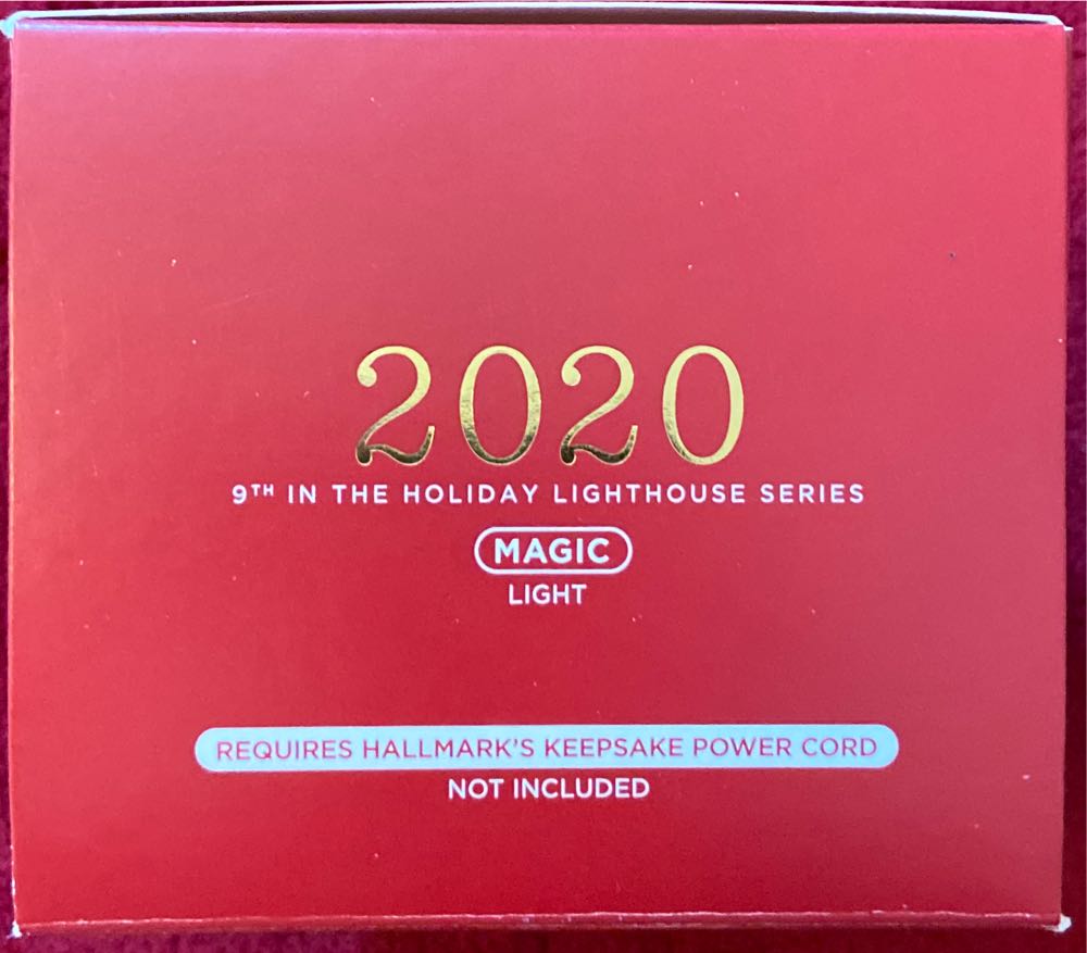 Holiday Lighthouse #9 - Holiday Lighthouse (Magic) ornament collectible [Barcode 763795555949] - Main Image 4