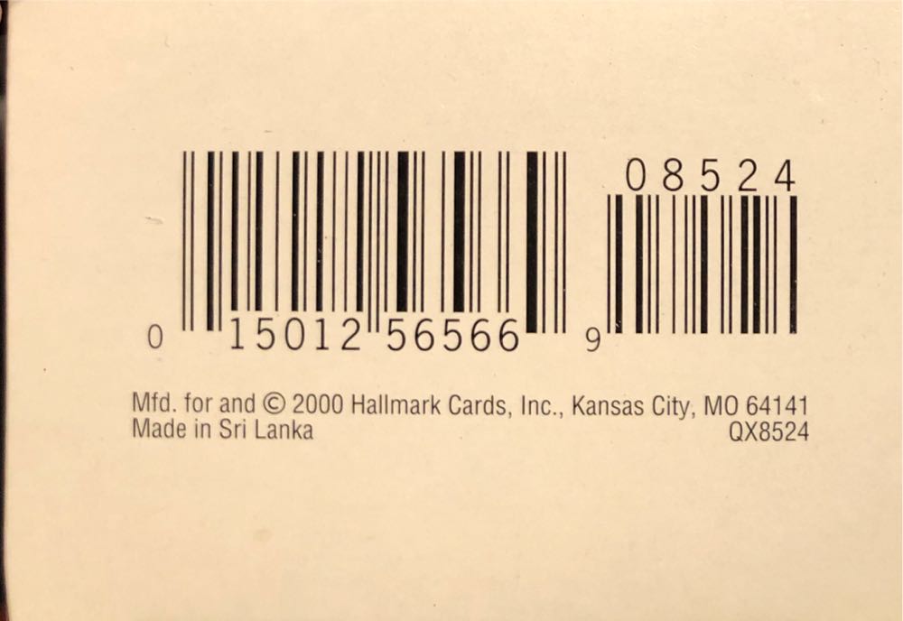 Frosty Friends: 20th Anniversary 2000 - Keepsake Miniature Ornaments (Frosty Friends) ornament collectible [Barcode 015012565669] - Main Image 4