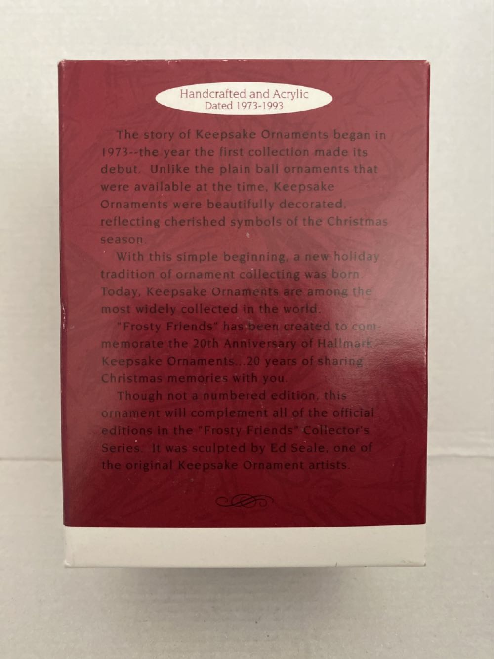 Frosty Friends Anniversary Edition - Frosty Friends (20th Anniversary) ornament collectible [Barcode 015012069464] - Main Image 2