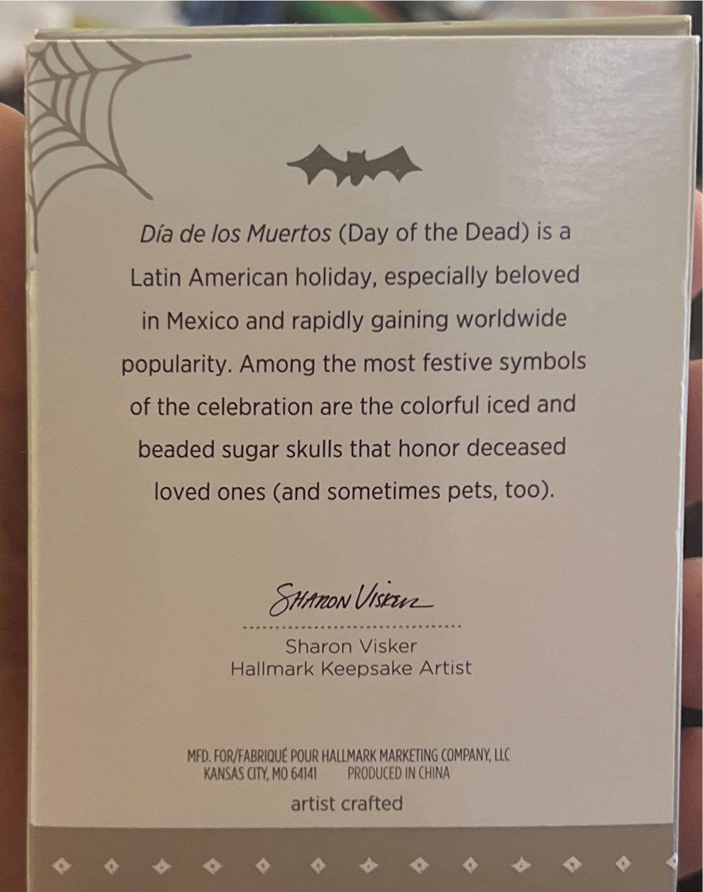 Dia De Los Muertos - Halloween (Halloween) ornament collectible [Barcode 763795986408] - Main Image 3