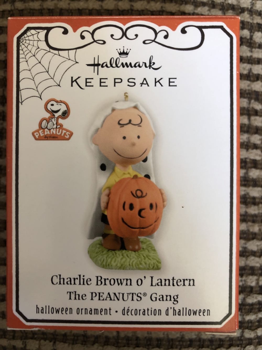 Charlie Brown o’ Lantern - The Peanuts Gang - The Peanuts Gang (Halloween - The Peanuts Gang) ornament collectible [Barcode 795902260385] - Main Image 1