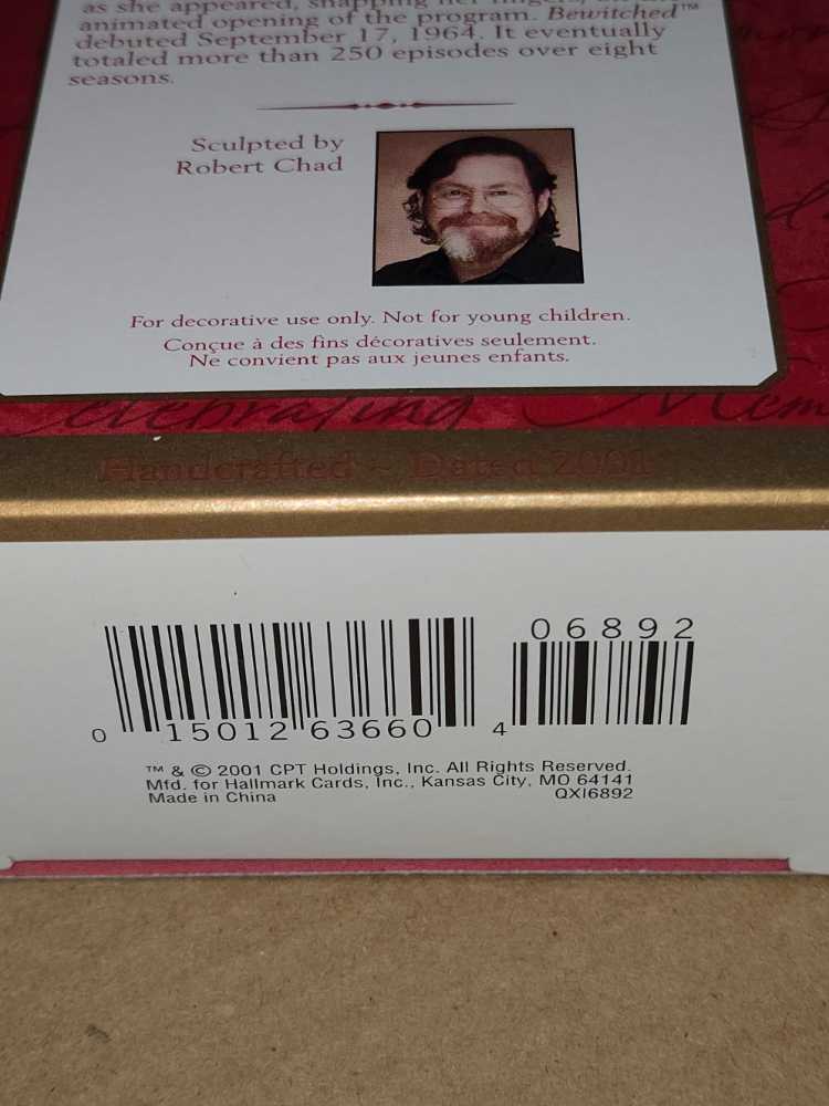 Samantha “Sam” Stephens - Bewitched (Television) ornament collectible [Barcode 015012636604] - Main Image 3