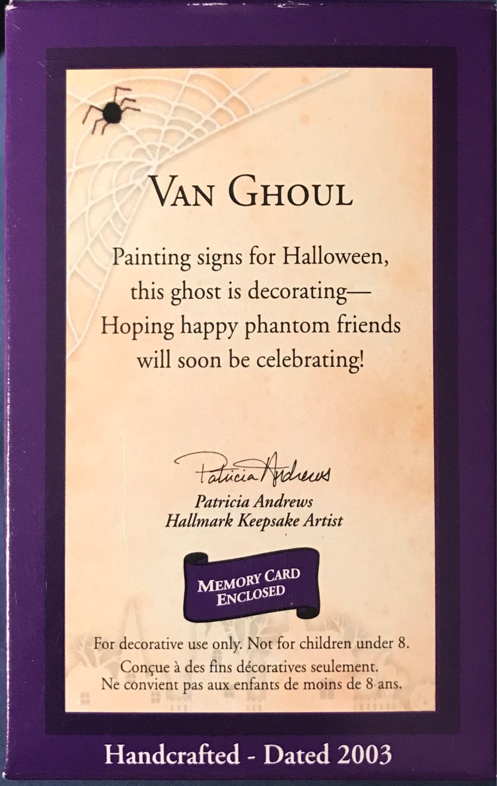 Van Ghoul - Halloween Haunted House (Halloween) ornament collectible [Barcode 015012737332] - Main Image 2