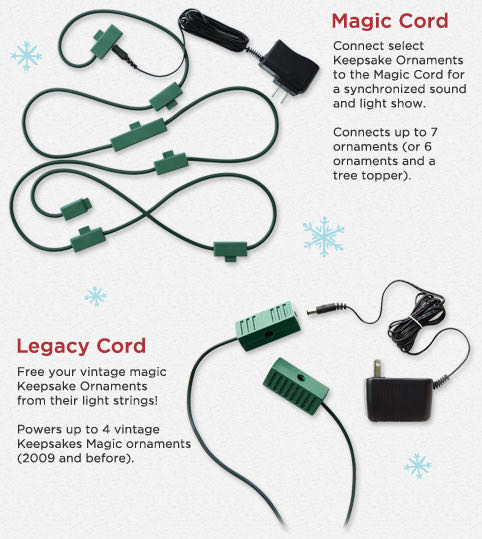 ORNAMENT POWER CORD: KEEPSAKE - Keepsake (Christmas) ornament collectible [Barcode 763795657452] - Main Image 4