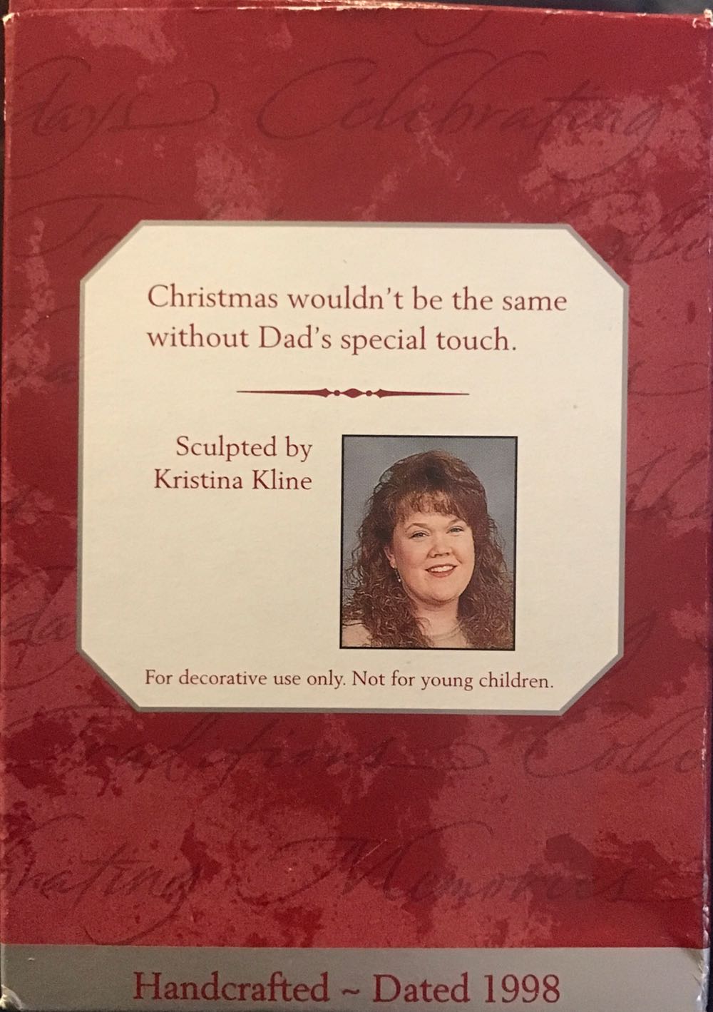 Dad - Mom And Dad (Food Tree) ornament collectible [Barcode 015012437720] - Main Image 2