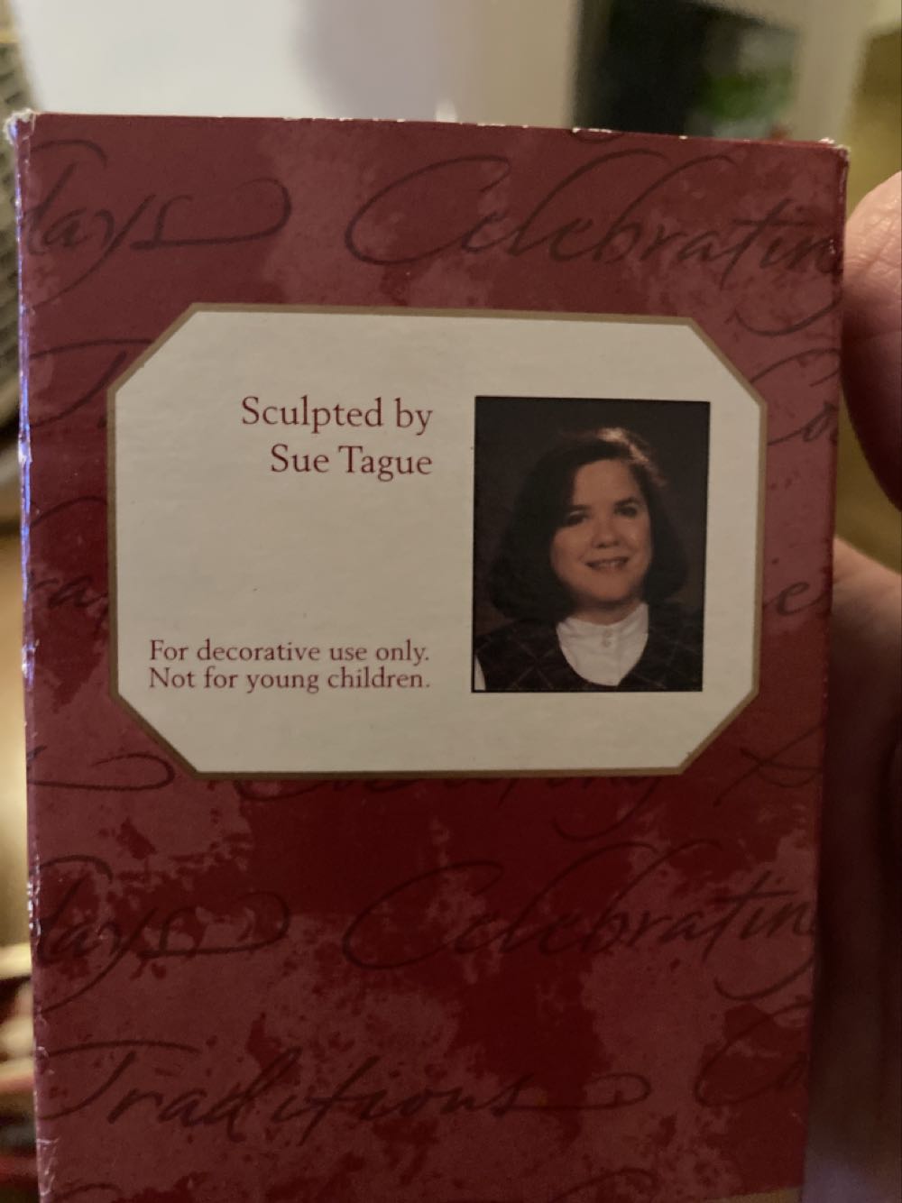 Granddaughter 1997 - Granddaughter (Granddaughter) ornament collectible [Barcode 015012377125] - Main Image 2