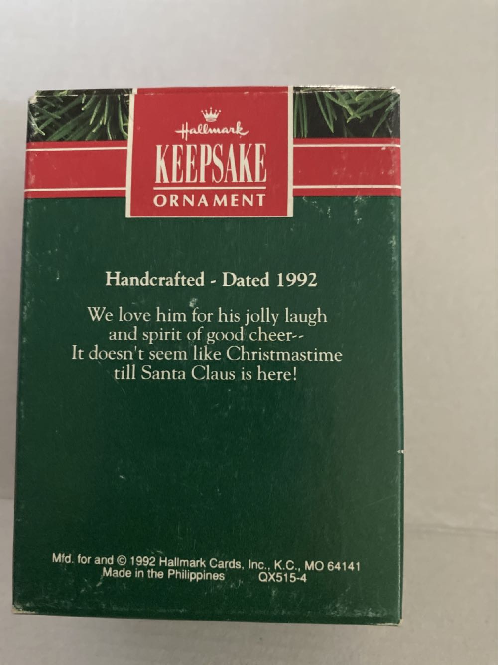 Cheerful Santa - Santa (Santa) ornament collectible [Barcode 070000027451] - Main Image 2