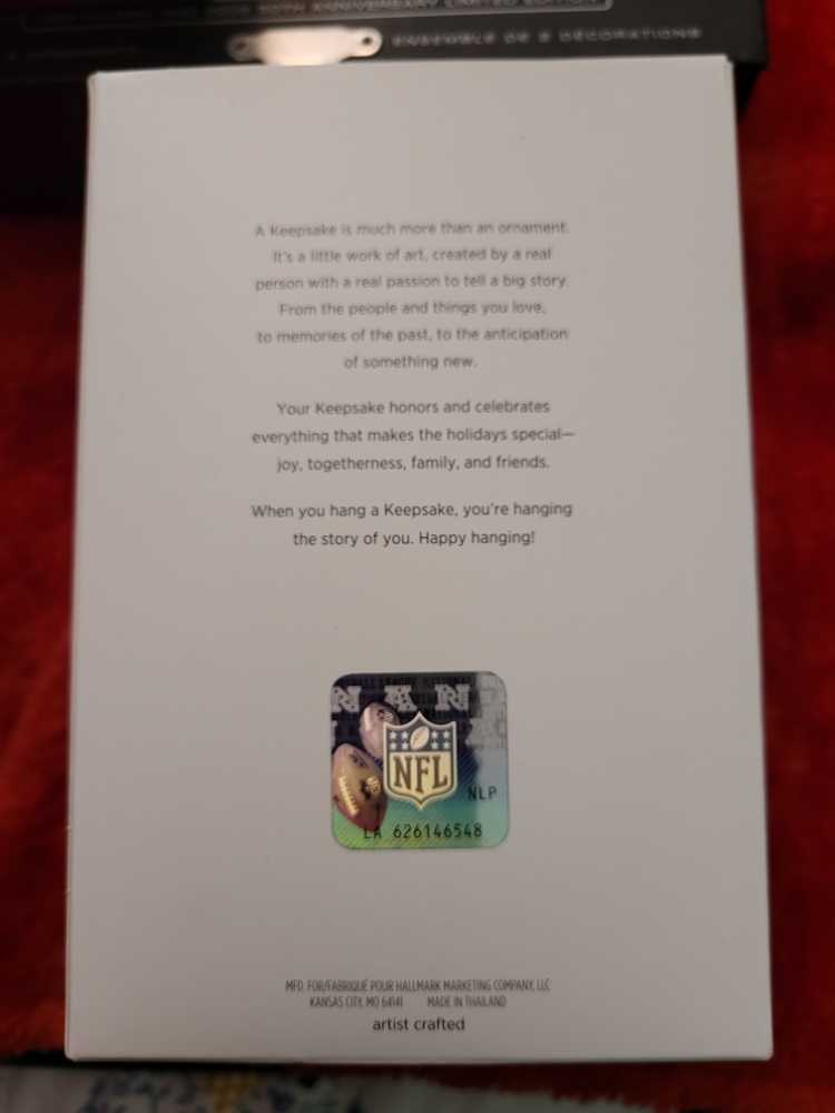 #25a Todd Gurley - Football Legends (Hallmark Keepsake) ornament collectible [Barcode 763795473021] - Main Image 2