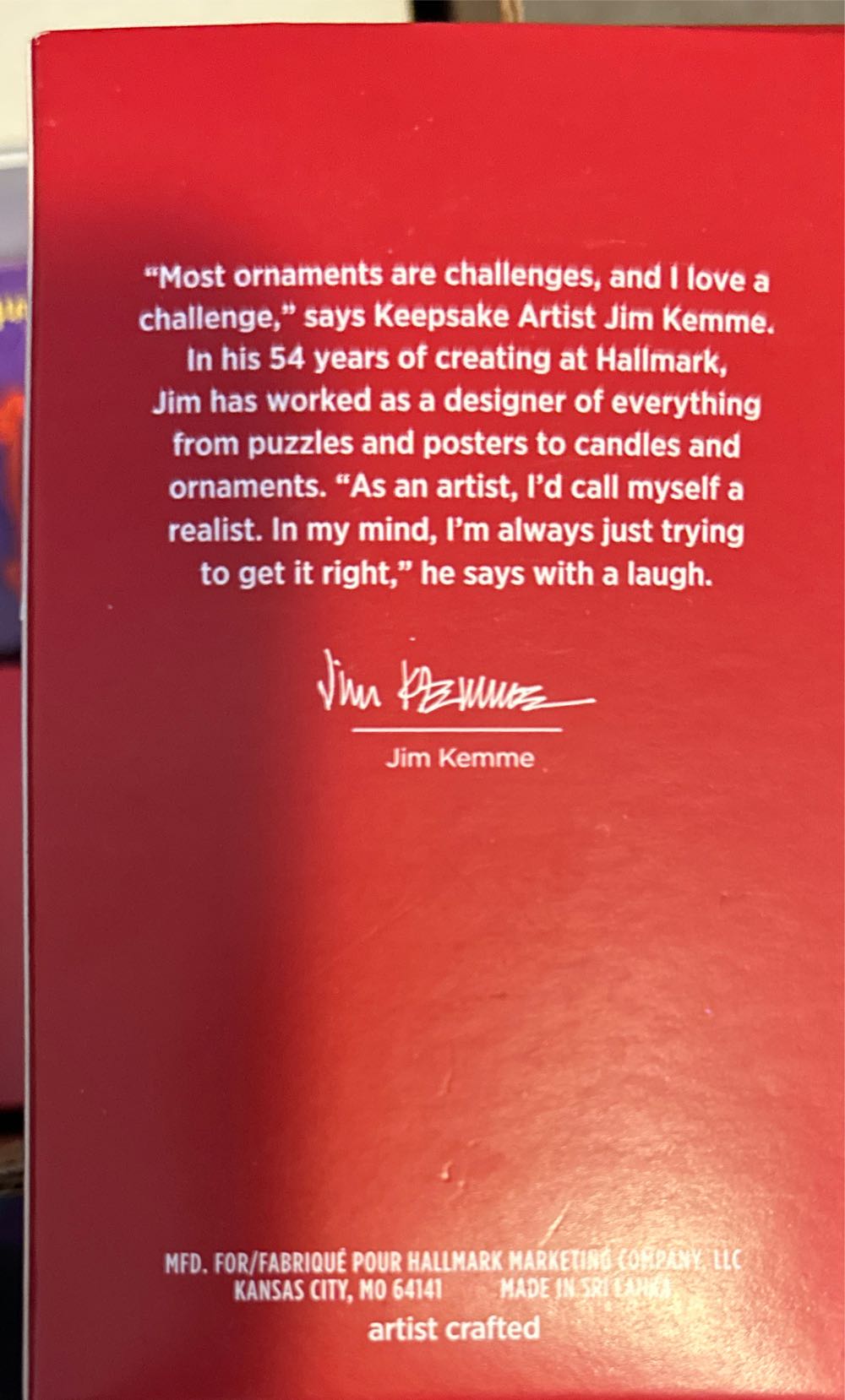 Frosty The Snowman “Snow What Fun” - Frosty The Snowman (Frosty The Snowman) ornament collectible [Barcode 763795551880] - Main Image 2