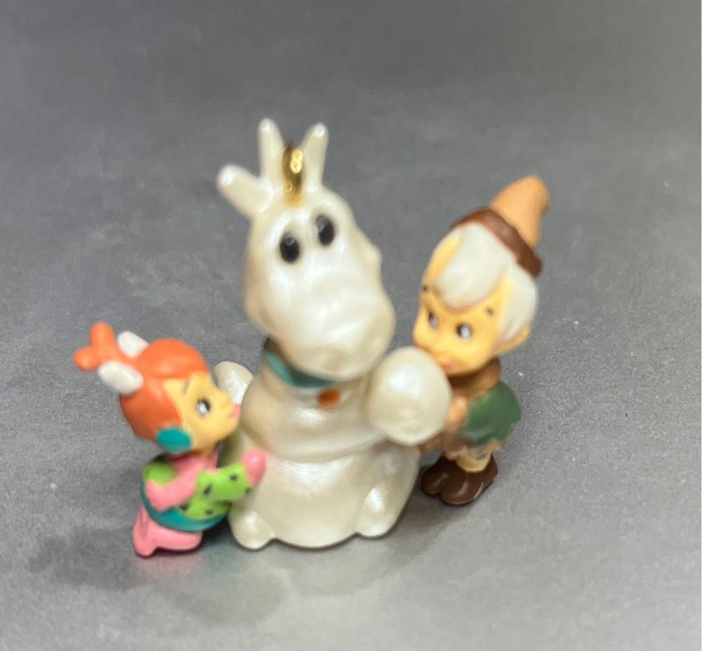 Pebbles And Bamm-Bamm - Hanna Barbera The Flintstones (Pebbles & Bamm-Bamm) ornament collectible [Barcode 015012176445] - Main Image 3
