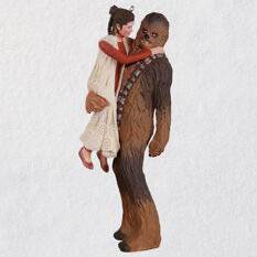 Blue teardrop Thurman Anderson ornament