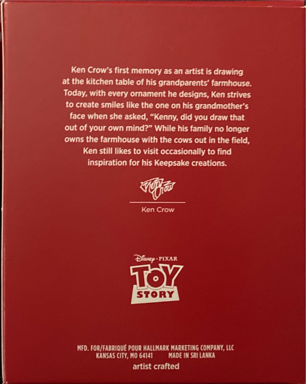 Buzz Lightyear And Woody - Disney Toy Story (Movies) ornament collectible [Barcode 763795617838] - Main Image 2