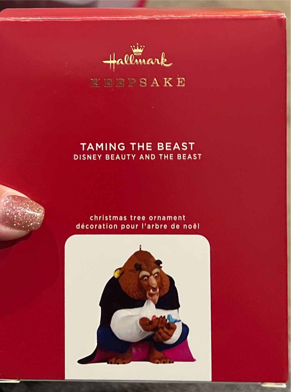 Taming The Beast - Disney Beauty and the Beast (Disney) ornament collectible [Barcode 763795612895] - Main Image 4