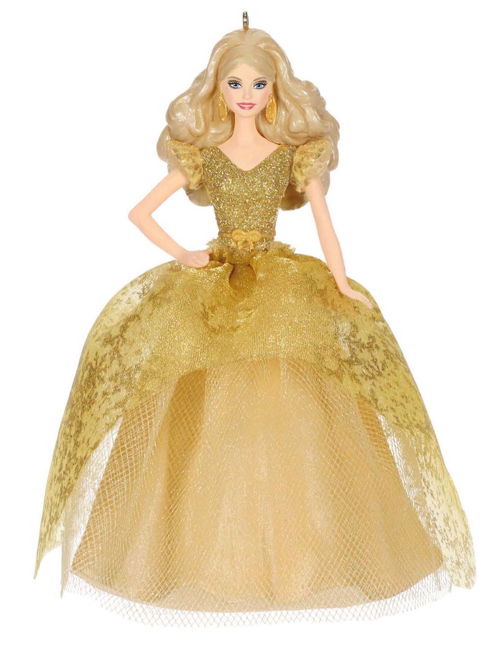 Barbie Holiday #6 2020 - Holiday Barbie Ornament Series (Holiday Barbie) ornament collectible [Barcode 763795659586] - Main Image 2