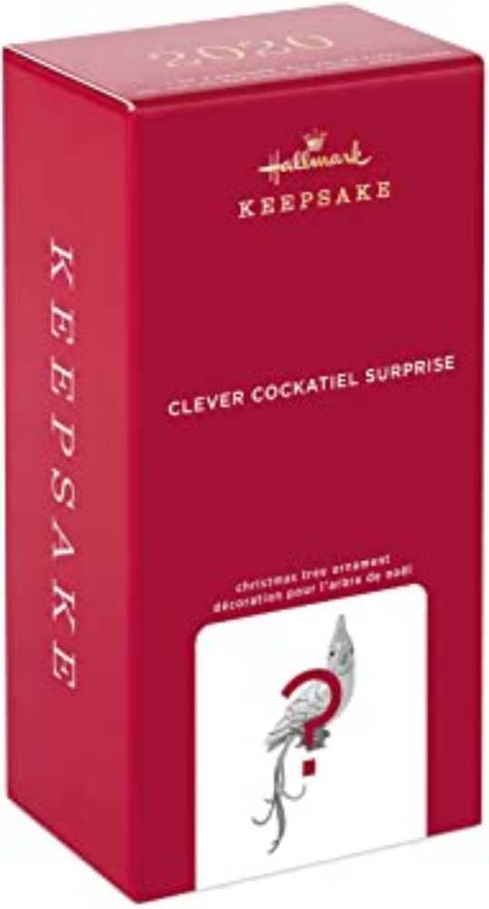 Clever Cockatiel Surprise - White - Beauty Of Birds (Special Edition) ornament collectible [Barcode 763795605095] - Main Image 2