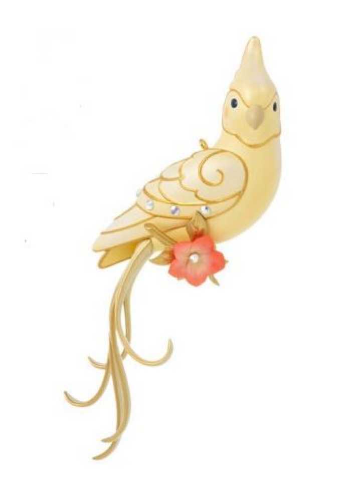 Clever Cockatiel Surprise - White - Beauty Of Birds (Special Edition) ornament collectible [Barcode 763795605095] - Main Image 4