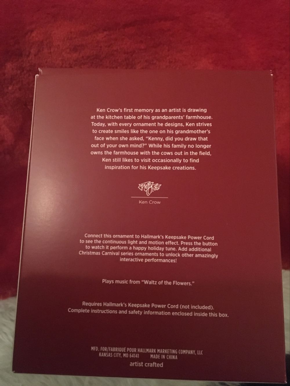 Tannenbaum Twirler - Christmas Carnival (Carnival Rides) ornament collectible [Barcode 763795612918] - Main Image 3