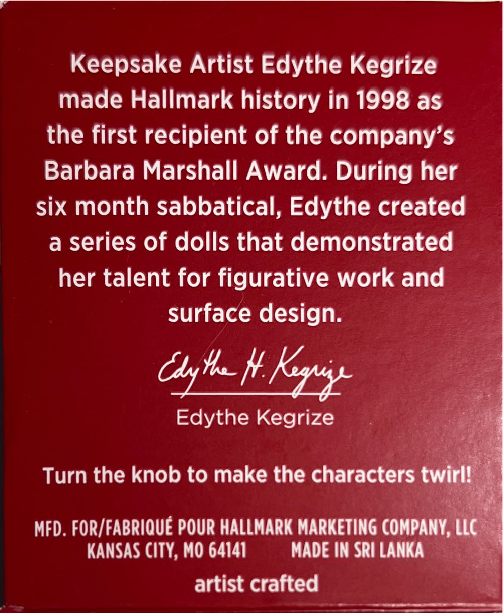 Mini Tea Party Twirl-About - Minature (Twirlers) ornament collectible [Barcode 763795607037] - Main Image 2