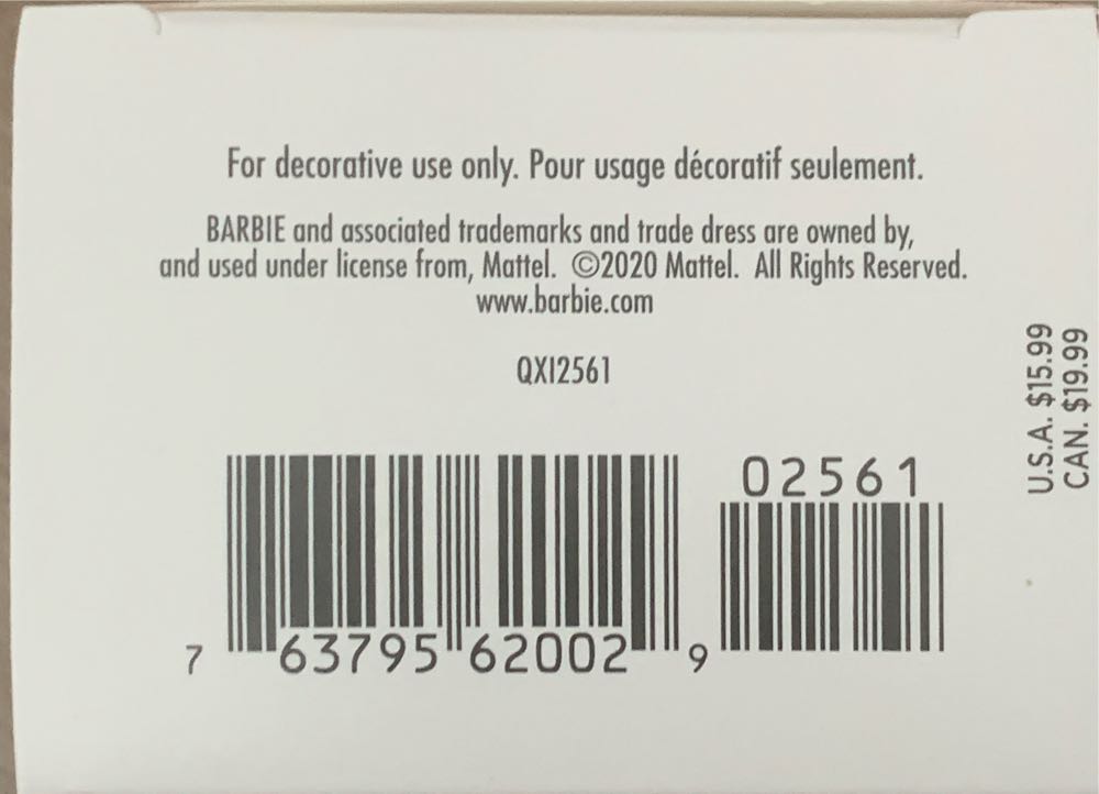 Barbie Beautiful Ballerina - Barbie (Ballerina, Barbie) ornament collectible [Barcode 763795620029] - Main Image 3