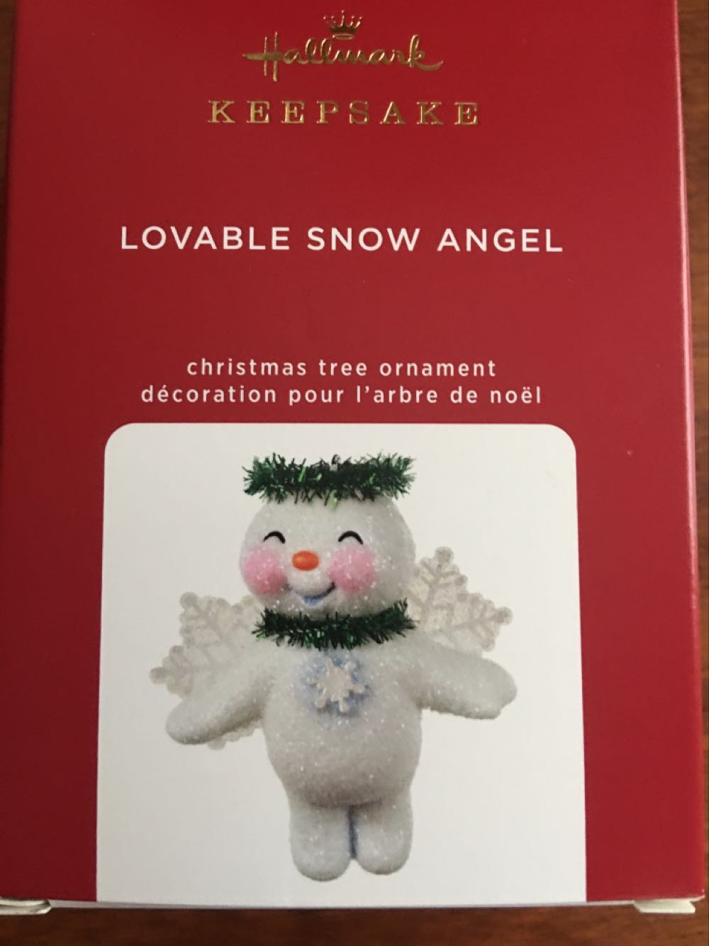Lovable Snow Angel - Snow Angel (Snow Angels) ornament collectible [Barcode 763795605002] - Main Image 1